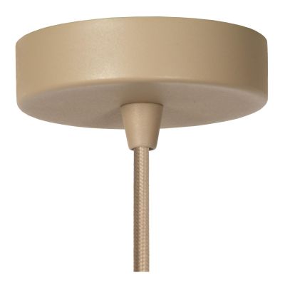 Lucide ESTEREL - Pendant light - Ø 25 cm - 1xGU10 (MR11) - Taupe